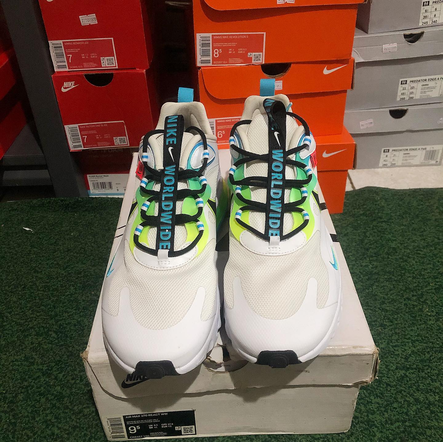 Nike Airmax 270 React Wordwide - Shoe Boxs