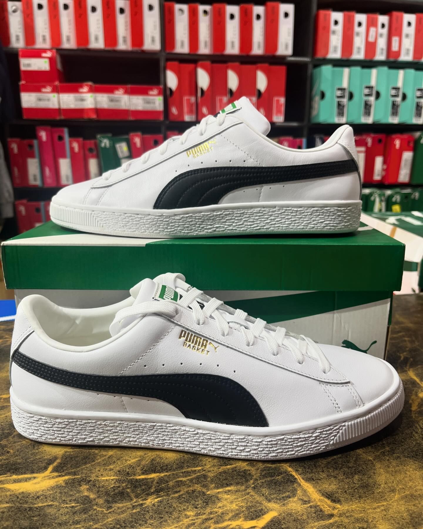 Puma Basket Classix XXI - First Copy 7A Sneakers - ShoesBox India