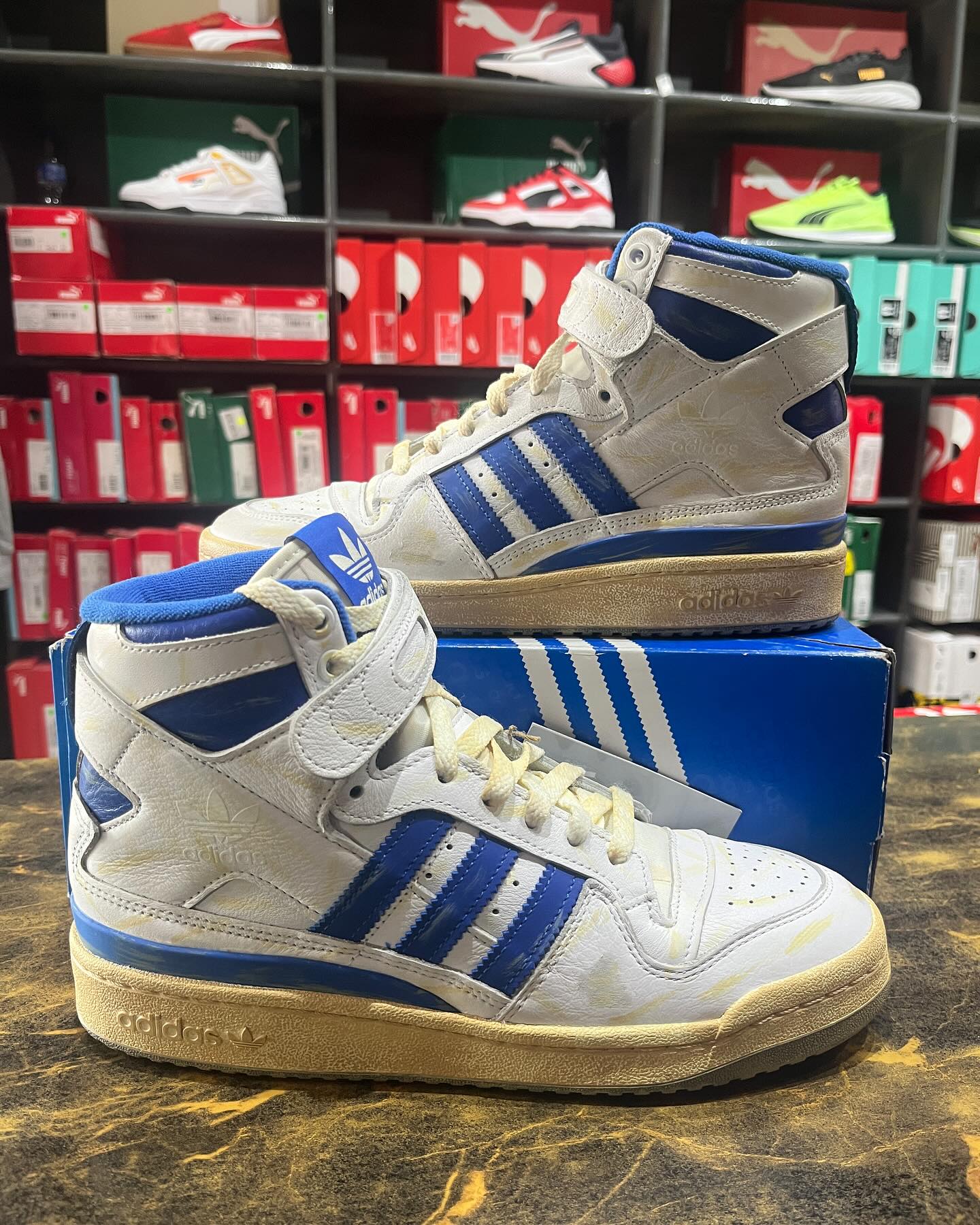 Adidas Forum 84 HI AEC - First Copy 7A Sneakers - ShoesBox India