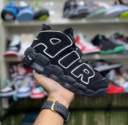 Nike Airmore Uptempo Black - First Copy 7A Sneakers - ShoesBox India