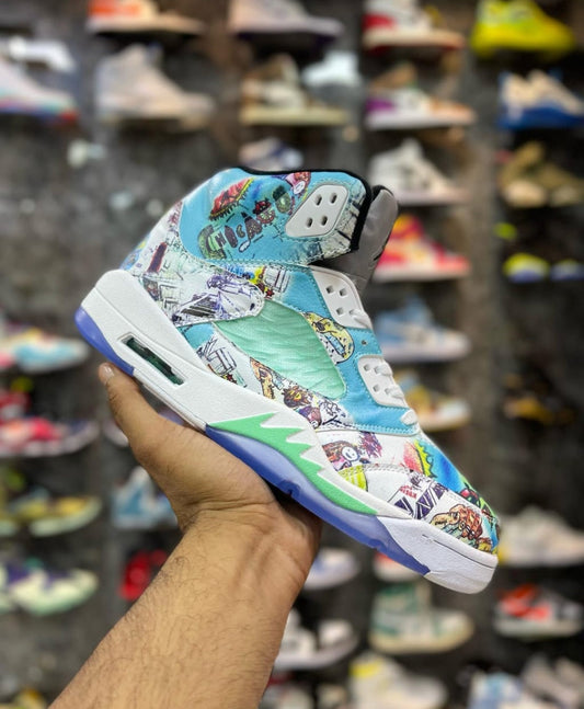 Jordan Retro 5 Wings - 7A Premium First Copy Sneakers - ShoesBox India