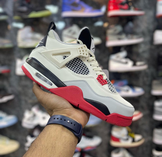Jordan Retro 4 S Fire - Premium First Copy Shoes - ShoesBox India