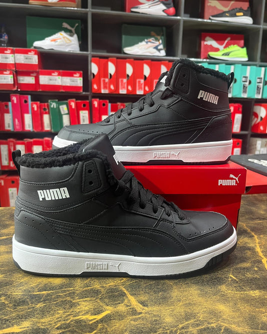 Puma Rebound Joy Black - First Copy 7A Sneakers - ShoesBox India