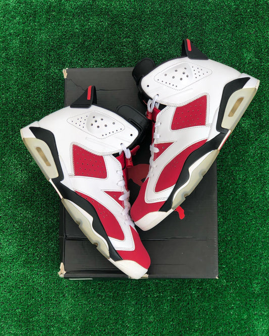 Jordan 6 Carmine - First Copy 7A Sneakers - ShoesBox India