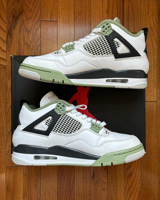 Jordan 4 Retro Seafoam - First Copy 7A Sneakers - ShoesBox India